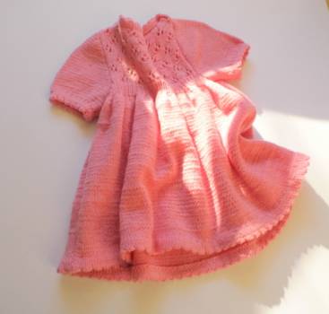 Kleid, Baby Kleid, Kleidchen, Baby, rosa, Hängerchen, 12 Monate, Ausverkauft