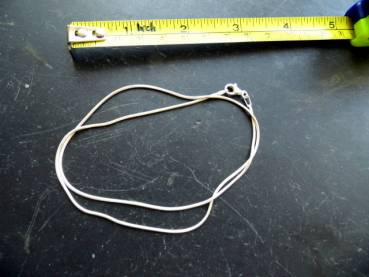 Kette, Silberkette, Schlangenkette , Sterlingsilber, Unisex, 42 cm