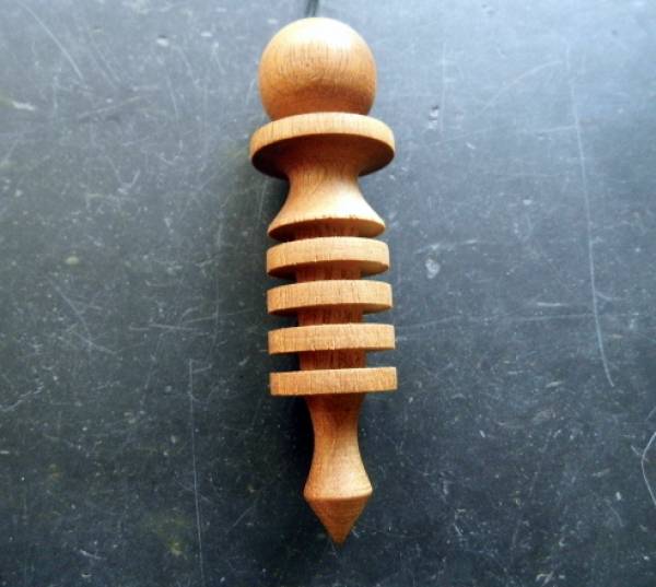 Isis Pendel, Holz, Buche, 7.5 cm, Buchenholz, ägyptisches Pendel