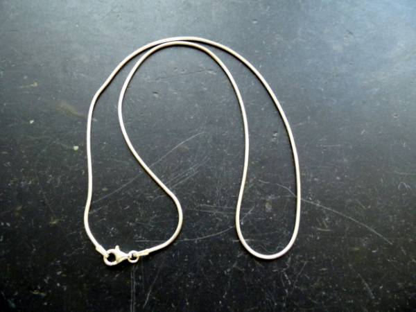 Kette, Silberkette, Schlangenkette , Sterlingsilber, Unisex, 45 cm