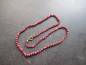 Preview: Kette, Rubin, rot,, geknotet, Schmuck, Gold