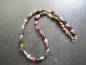 Preview: Kette, Turmalin, bunt, Nuggets, Sterlingsilber, Schmuck, Frauen