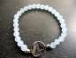 Preview: Armband, Edelstein, Chalcedon, hellblau, facettiert, Schiff, Segelschiff, Unisex