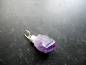 Preview: Anhänger, Sterlingsilber, Amethyst, natur, lila, Schmuck, Unisex