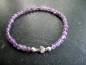 Preview: Armband, Amethyst, lila, Muschel, Sterlingsilber, Schmuck, Frauen, Mädchen