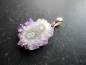 Preview: Anhänger, Amethyst, Rose, Stalaktit, lila, Sterlingsilber Schmuck, Frauen