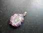 Preview: Anhänger, Amethyst, Rose, Stalaktit, lila, Sterlingsilber Schmuck, Frauen