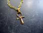 Preview: Ankh, Anhänger, Sterlingsilber, vergoldet, Ägypten, Schmuck, Unisex