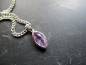 Preview: Anhänger, Sterlingsilber, Amethyst, facettiert, , Navette, lila, Schmuck, Frauen