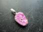 Preview: Anhänger, Sterlingsilber, Calcit, Kobalt Calcit, rosa, Schmuck, Frauen, Mädchen