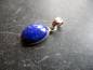 Preview: Anhänger, Lapislazuli, Lapis, blau, Sterlingsilber, oval, Schmuck