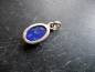 Preview: Anhänger, Lapislazuli, Lapis, blau, Sterlingsilber, oval, Schmuck