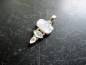 Preview: Anhänger, Sterlingsilber, Mondstein, 3 Steine, schimmernd, Schmuck, Braut