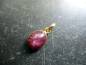 Preview: Anhänger, Gold, 585, Rubin, Sternrubin, rot, oval, Schmuck, Frauen