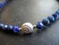 Preview: Armband, Symbolarmband, Lapislazuli, Schnecke, Silber, Unisex
