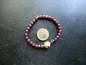 Preview: Armband, Symbol Armband, Amethyst, lila, Schnecke, Kupfer, vergoldet, Schmuck, Frauen