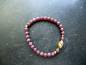Preview: Armband, Symbol Armband, Amethyst, lila, Schnecke, Kupfer, vergoldet, Schmuck, Frauen