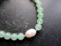 Preview: Armband, Aventurin, grün, Süsswasserperle, Schmuck, Frauen