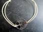 Preview: Armband, Gummi, verstellbar, Baum des Lebens, Silber, Schmuck, Unisex