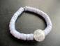 Preview: Armband, Chalcedon, hellblau, Kugel, Bergkristall, Schmuck, Frauen