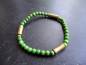 Preview: Armband, Mashan Jade, grün, Gold, Messing, Schmuck, Unisex