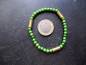Preview: Armband, Mashan Jade, grün, Gold, Messing, Schmuck, Unisex