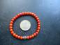 Preview: Armband, Koralle, Silberkugel, Schmuck, Frauen, rot