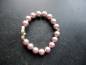 Preview: Armband, Perlen, Muschelkernperlen, Blume, Collier, Schmuck, altrosa