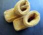 Preview: Baby, Schuhe, ocker, Taufe, Puppen, Hochzeit, Wolle