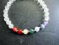 Preview: Armband, Bergkristall, Chakra Armband, Chakra, Unisex, Symbolarmband, Chakrasteine