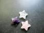 Preview: Edelstein, Sterne, Amethyst, Rosenqaurz, Bergkristall, Deko, Geschenk