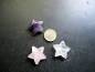 Preview: Edelstein, Sterne, Amethyst, Rosenqaurz, Bergkristall, Deko, Geschenk