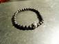 Preview: Armband, Lava, Fussball, Fanschmuck, schwarz, Silber, Unisex,  Schmuck