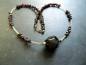 Preview: Kette, Granat, Granatkette, Granat Nugget, rot, Frauen,Schmuck