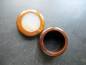 Preview: Dose, Holzdose, mit Achat, braun, Aufbewahrung, Holz, Achat