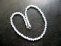 Preview: Kette, Blauquarz, hellblau, facettiert, schimmernd, Rose, Sterlingsilber, Schmuck, Frauen