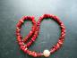 Preview: Kette, Koralle, Korallenkette, rot, Kugel, Druse, Schmuck, Frauen, Collier