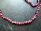 Preview: Kette, Rubin, rot,, geknotet, Schmuck, Gold