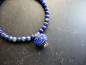 Preview: Armband, Lapislazuli, blau, Charm, Sterlingsilber, Schmuck, Frauen