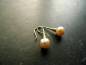 Preview: Ohrringe, Perle, Perlenohrringe, Silber, vergoldet, Braut, Schmuck