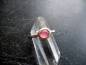 Preview: Silberring, mit rosa Turmalin, oval, Sterlingsilber, zierlich, Vorsteckring