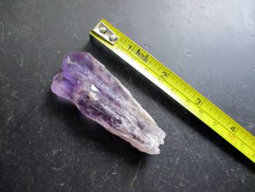 Preview: Edelstein, Amethyst, Spitze, natürlich, lila, Meditation, Hausaltar,  Massagestab