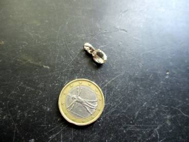 Anhänger, SterlingSilber, Bergkristall, facettiert, zierlich, Schmuck, Frauen, Mädchen