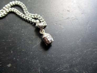 Anhänger, Sterlingsilber, Buddha, Buddha Anhänger, Silber, Esoterik