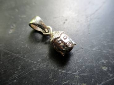 Anhänger, Sterlingsilber, Buddha, Buddha Anhänger, Silber, Esoterik