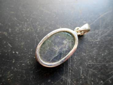 Silberanhänger, Anhänger, Labradorit, blau, Schimmer, Schmuck, Unisex