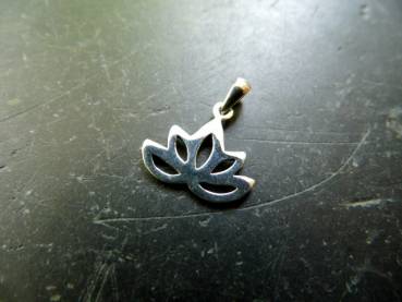 Anhänger, Sterlingsilber, Lotus, Erkenntnis, Blume, Mädchen, Frauen