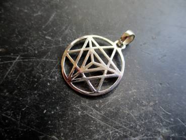 Anhänger, Sterlingsilber, Metatron, Erzengel, Unisex