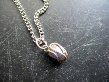 Preview: Anhänger, SterlingSilber, Rubin, roh, natur, dunkelrot, Schmuck, Unisex