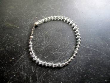 Preview: Armband, Symbol Armband, Bergkristall, Sterlingsilber, Hand von Fatima, Schutz